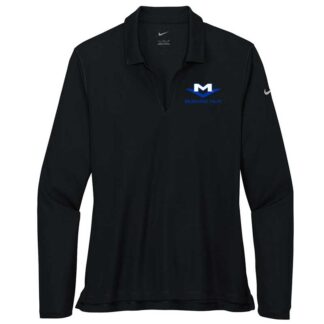 Nike Women's Dri-FIT Micro Pique 2.0 Long Sleeve Polo